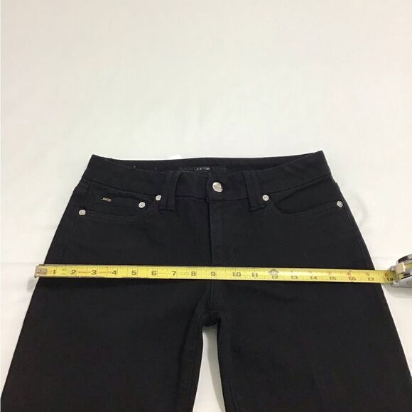 Joe’s Jeans Black Dark Wash Denim Jeans Honey Booty Fit Flare Leg - Picture 13 of 16